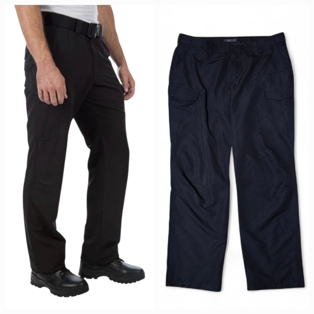 511 Tactical Fast Tac Cargo Pants Mens 42x34 (Fit 42x33.5) Black Ripstop Utility